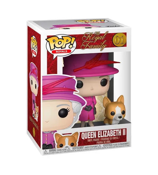 Игровая фигурка FUNKO POP! cерии Royal S1"  Queen Elizabeth II" - 21947_2.jpg - № 2