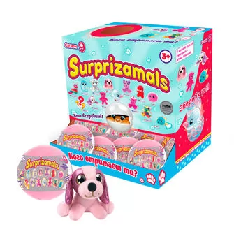 Мягкая Игрушка-Сюрприз В Шаре Surprizamals S9