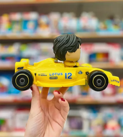 Игровая фигурка Funko POP! - Айртон Сенна в болиде - 86181_4.jpg - № 4