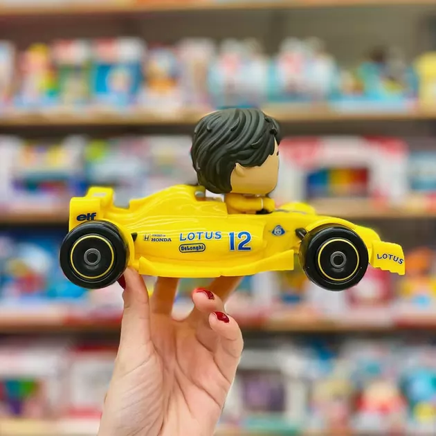 Игровая фигурка Funko POP! - Айртон Сенна в болиде