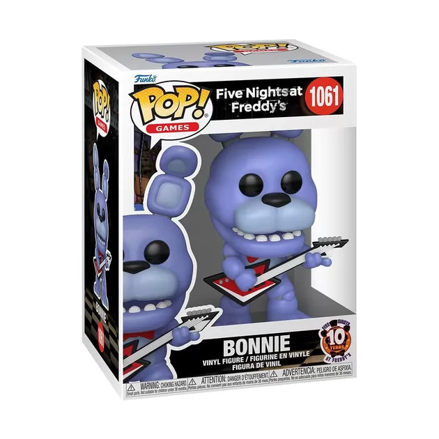 Игровая фигурка Funko POP! серии 5 ночей с Фредди: 10 лет" - Бонни"