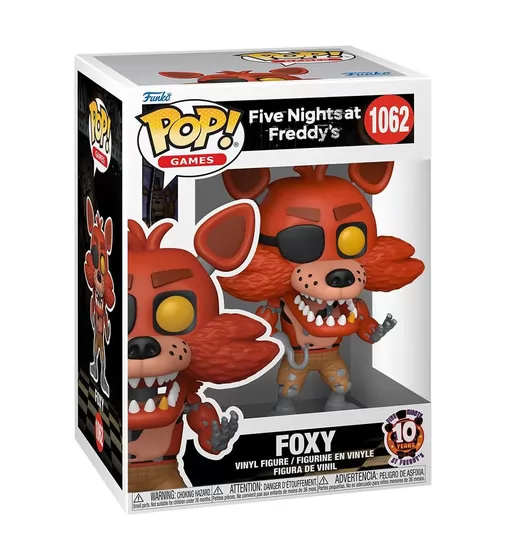 Игровая фигурка Funko POP! серии 5 ночей с Фредди: 10 лет" - Фокси" - 87115_2.jpg - № 2