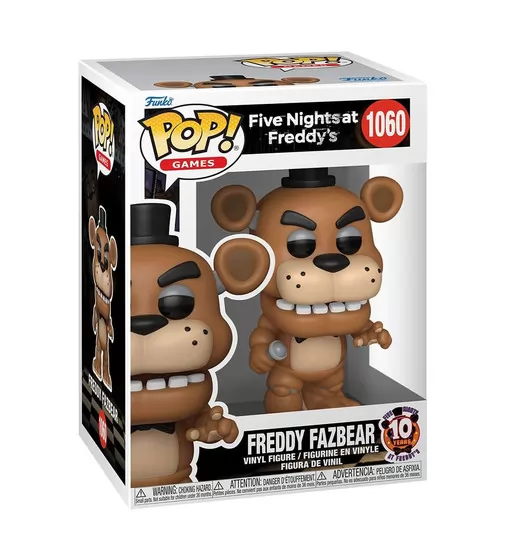 Игровая фигурка Funko POP! серии 5 ночей с Фредди: 10 лет" - Фредди" - 87116_2.jpg - № 2