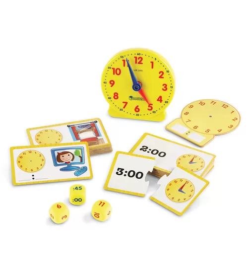 Обучающая игра LEARNING RESOURCES - ИЗУЧАЕМ ВРЕМЯ - LER3220_2.jpg - № 2