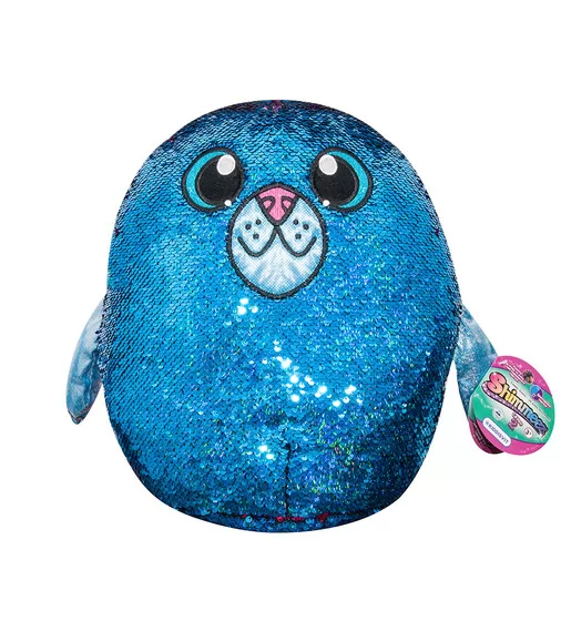 Мягкая Игрушка С Пайетками Shimmeez S2 - Тюлень Аква - SH01054S_1.jpg - № 1