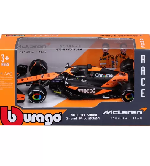 Автомодель - McLaren F1 MCL38 (2024) (1:43) - 18-38214_5.jpg - № 5