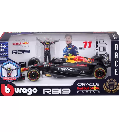 Автомодель с фигуркой - Red Bull Racing RB19 (1:24) - 18-28036_12.jpg - № 12