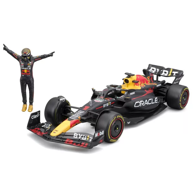 Автомодель с фигуркой - Red Bull Racing RB19 (1:24)