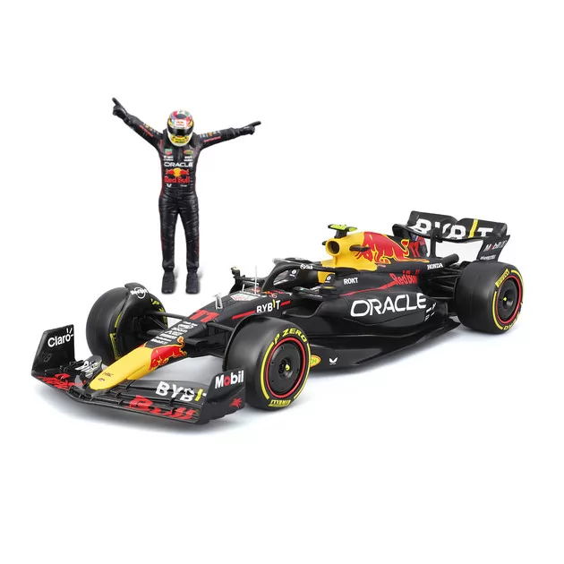 Автомодель с фигуркой - Red Bull Racing RB19 (1:24)