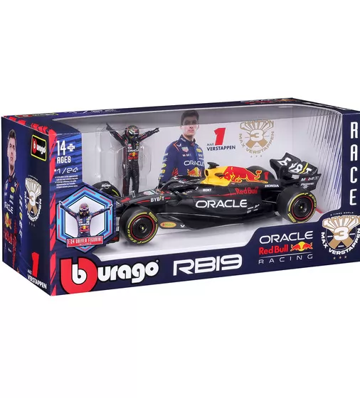 Автомодель с фигуркой - Red Bull Racing RB19 (1:24) - 18-28036_7.jpg - № 7