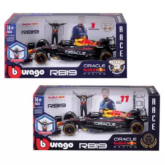 Автомодель с фигуркой - Red Bull Racing RB19 (1:24)