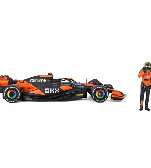 Автомодель с фигуркой - McLaren MCL38 (1:24) - 18-28040_4.jpg - № 4