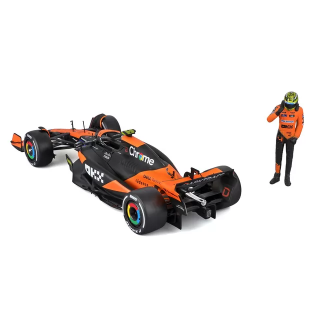 Автомодель с фигуркой - McLaren MCL38 (1:24)