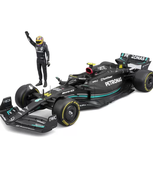Автомодель с фигуркой - Mercedes-AMG F1 W14 E Performance (1:24) - 18-28037_2.jpg - № 2