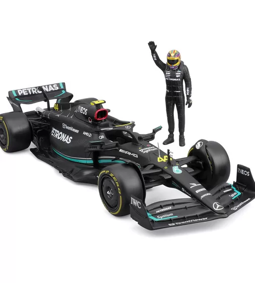 Автомодель с фигуркой - Mercedes-AMG F1 W14 E Performance (1:24) - 18-28037_4.jpg - № 4
