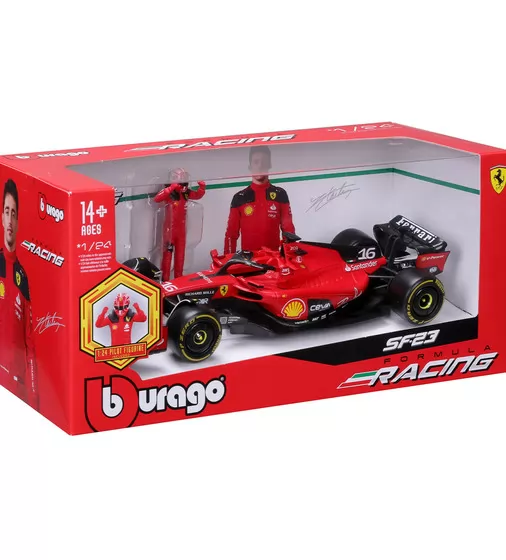 Автомодель с фигуркой - Ferrari SF-23 (1:24) - 18-26809_6.jpg - № 6
