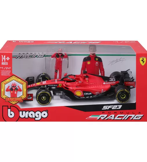 Автомодель с фигуркой - Ferrari SF-23 (1:24) - 18-26809_5.jpg - № 5