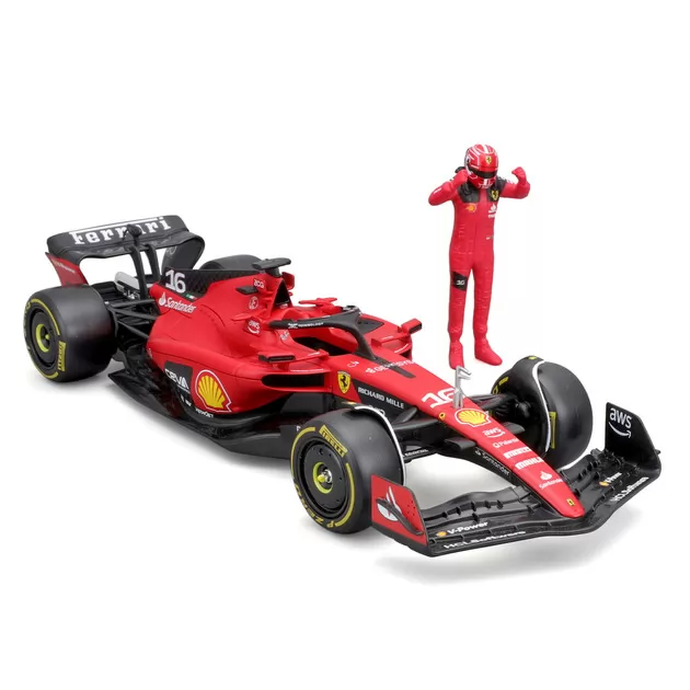 Автомодель с фигуркой - Ferrari SF-23 (1:24)