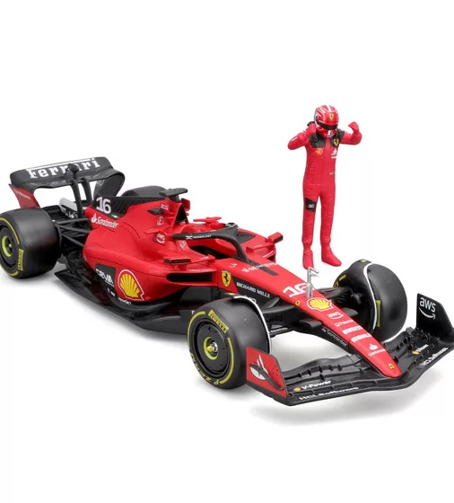 Автомодель с фигуркой - Ferrari SF-23 (1:24) - 18-26809_4.jpg - № 4