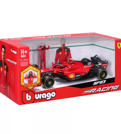 Автомодель с фигуркой - Ferrari SF-23 (1:24) - 18-26809_11.jpg - № 11