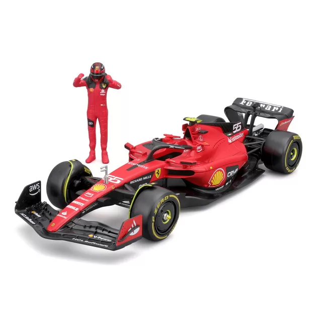 Автомодель с фигуркой - Ferrari SF-23 (1:24)