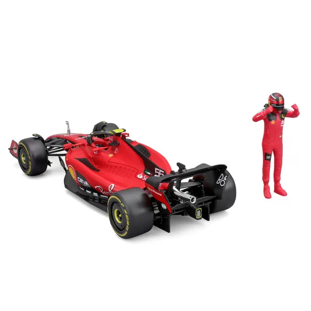 Автомодель с фигуркой - Ferrari SF-23 (1:24)