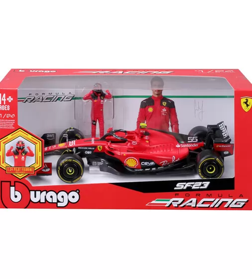 Автомодель с фигуркой - Ferrari SF-23 (1:24) - 18-26809_10.jpg - № 10