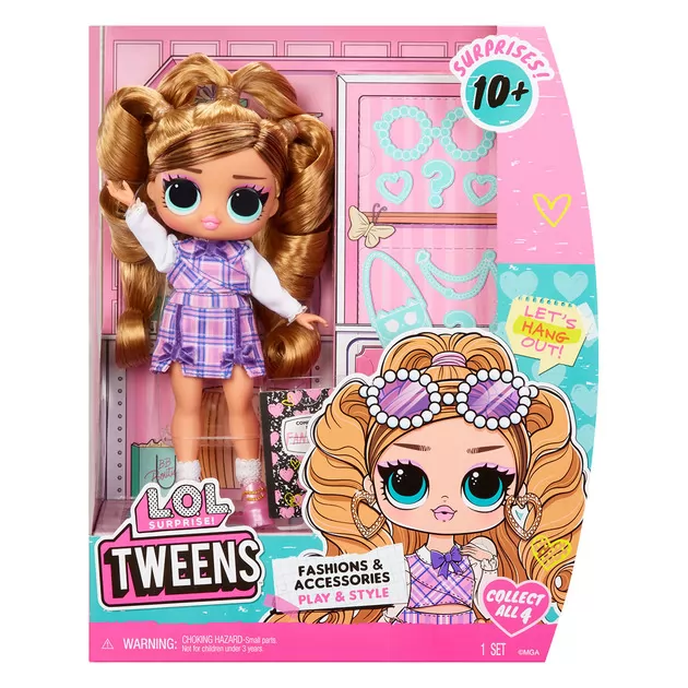 Игровой набор с куклой L.O.L. Surprise! серии Tweens Core"  – Модница"