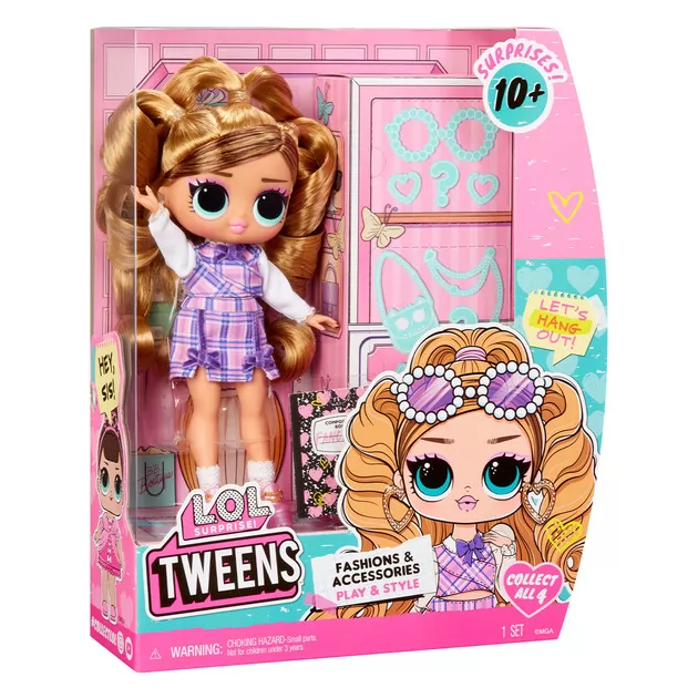 Игровой набор с куклой L.O.L. Surprise! серии Tweens Core"  – Модница"