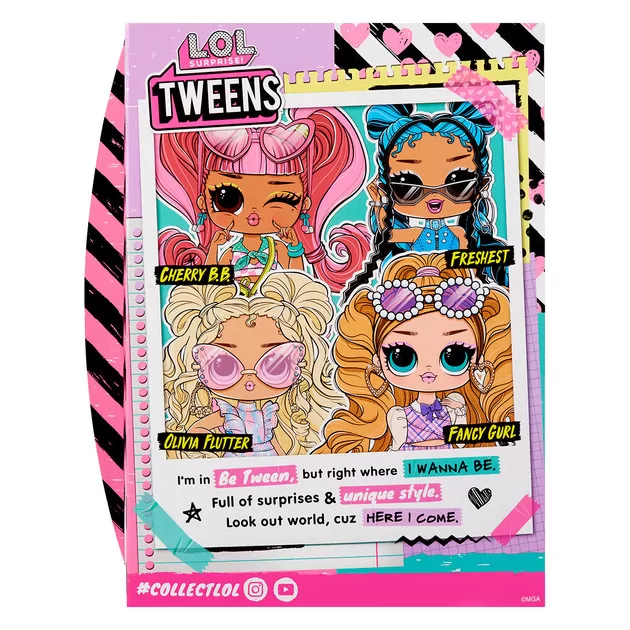 Игровой набор с куклой L.O.L. Surprise! серии Tweens Core"  – Модница"