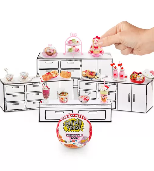 Игровой набор Miniverse серии Sanrio" S1 – Создай вкусняшки в стиле Хеллоу Китти" - 515722_10.jpg - № 10