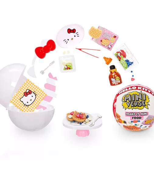 Игровой набор Miniverse серии Sanrio" S1 – Создай вкусняшки в стиле Хеллоу Китти" - 515722_1.jpg - № 1