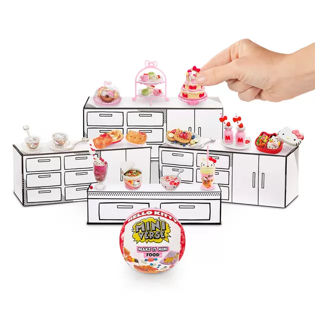 Игровой набор Miniverse серии Sanrio" S1 – Создай вкусняшки в стиле Хеллоу Китти"
