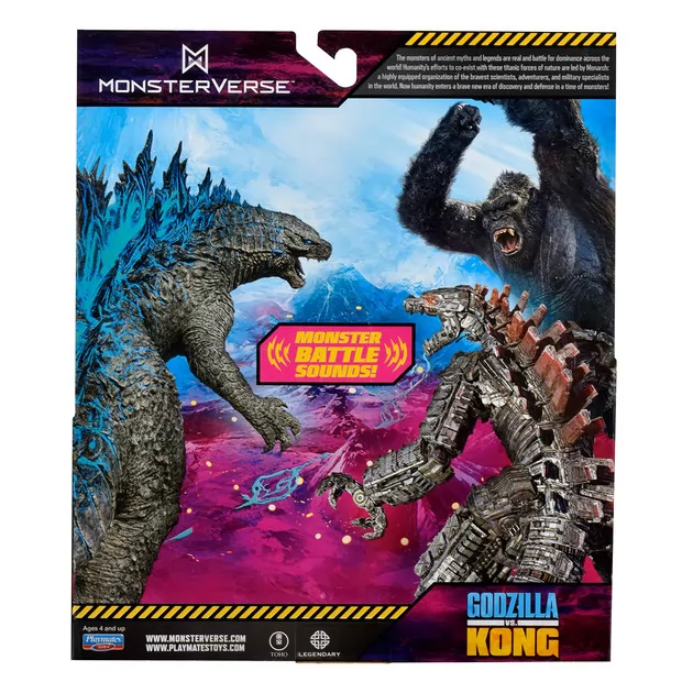 Фигурка Godzilla vs. Kong S2 – Годзилла готов к бою (звук)