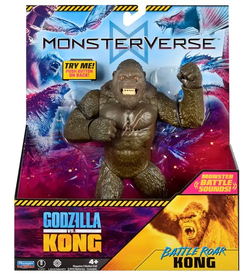 Фигурка Godzilla vs. Kong S2 – Конг готов к бою (звук) - 35757N_5.jpg - № 5