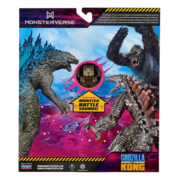 Фигурка Godzilla vs. Kong S2 – Конг готов к бою (звук)