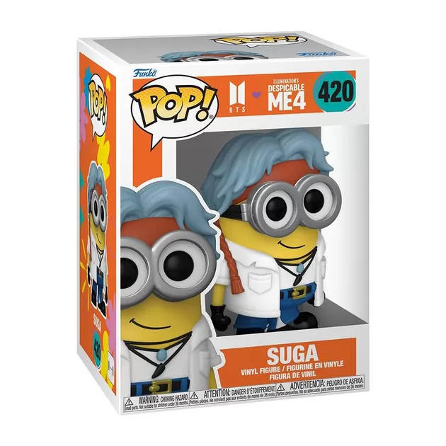 Игровая фигурка Funko POP! cерии Minions x BTS" - Шуга"