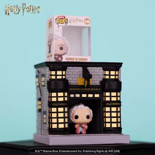 Набор фигурок Bitty Pop! Town серии Гарри Поттер - Олливандер и магазин волшебных палочек