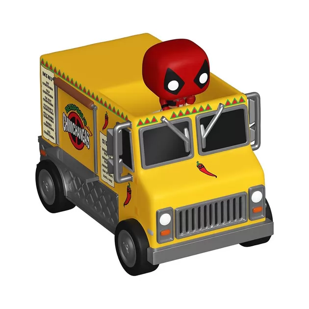 Набор фигурок Bitty Pop! Ride серии Марвел - Дэдпул и грузовик Чимичанги