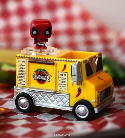 Набор фигурок Bitty Pop! Ride серии Марвел - Дэдпул и грузовик Чимичанги - 83625_6.jpg - № 6