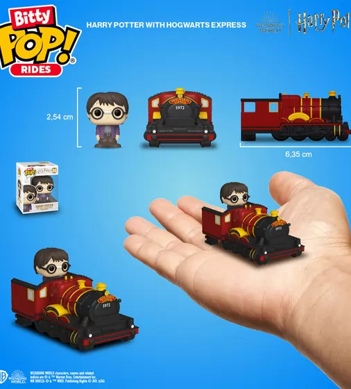 Набор фигурок Bitty Pop! Ride - Гарри Поттер и Хогвартский экспресс - 83622_3.jpg - № 3
