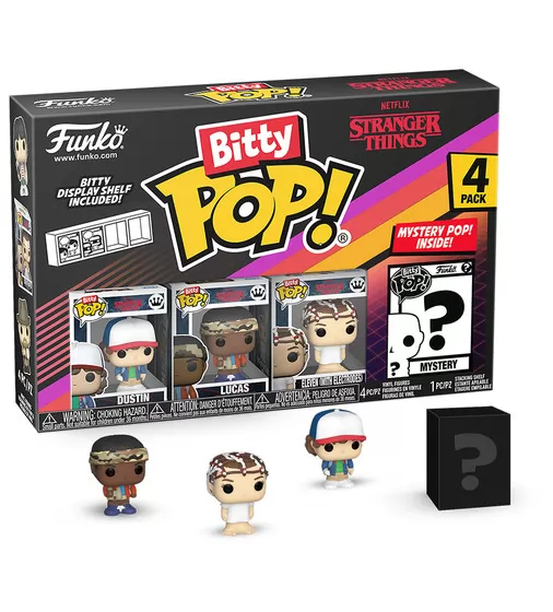 Набор игровых фигурок Bitty POP! - Дастин (4 фигурки в асс.) - 83662_1.jpg - № 1