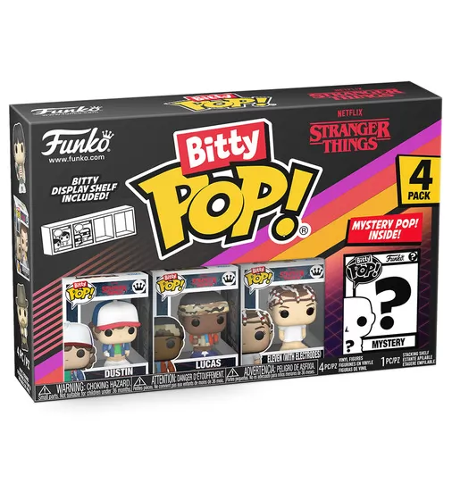 Набор игровых фигурок Bitty POP! - Дастин (4 фигурки в асс.) - 83662_5.jpg - № 5