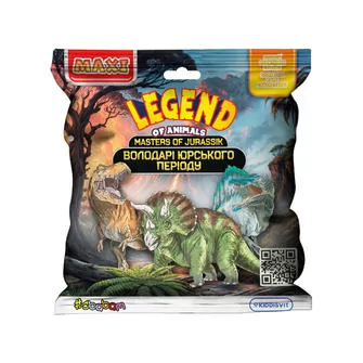 Стретч-игрушка в виде животного серии Legend of animals Макси – Властелины Юрского периода