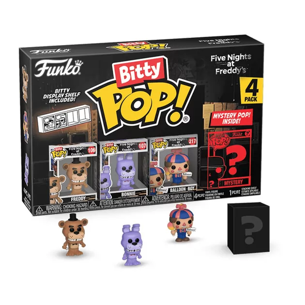 Набор игровых фигурок Bitty POP! - Фредди (4 фигурки в асс.)