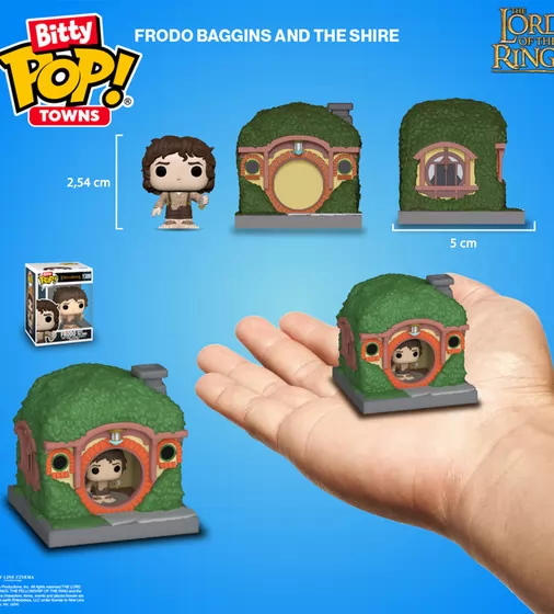 Набор фигурок Bitty POP! Town - Фродо Бэггинс и хижина - 83685_3.jpg - № 3