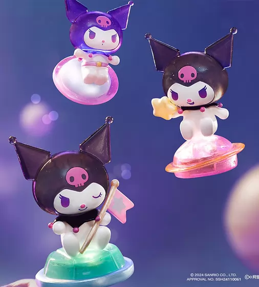 Фигурка-сюрприз Pop Top Kuromi - Галактические приключения (свет) - 24MQD-033_6.jpg - № 6