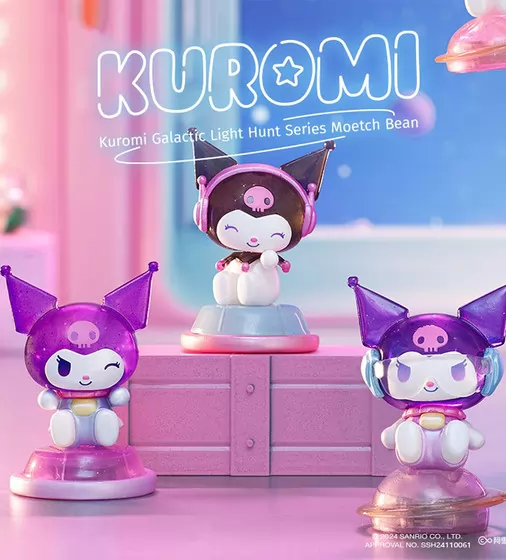 Фигурка-сюрприз Pop Top Kuromi - Галактические приключения (свет) - 24MQD-033_8.jpg - № 8
