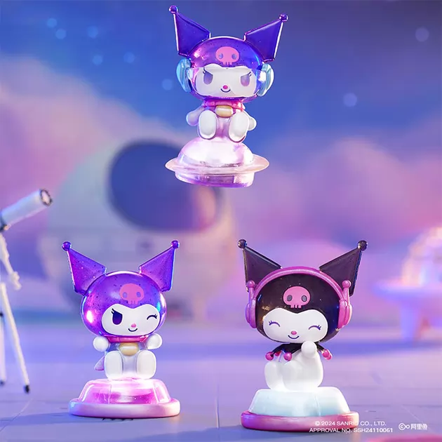 Фигурка-сюрприз Pop Top Kuromi - Галактические приключения (свет)