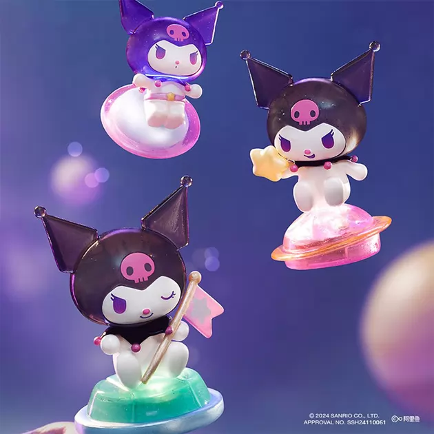 Фигурка-сюрприз Pop Top Kuromi - Галактические приключения (свет)